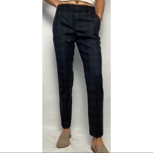 Theory Testra 2B Hunstly Plaid Pants